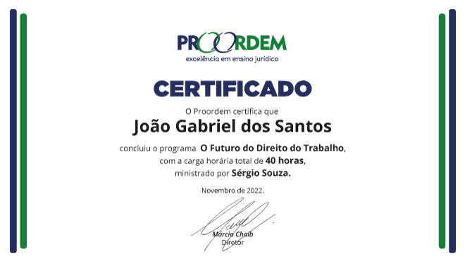 Certificado